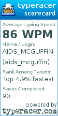 Scorecard for user aids_mcguffin