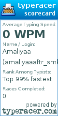 Scorecard for user amaliyaaaftr_smkypkmedan