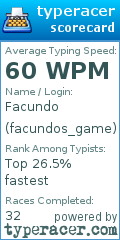Scorecard for user facundos_game