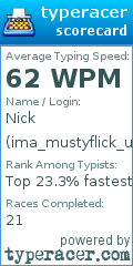 Scorecard for user ima_mustyflick_u