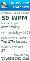 Scorecard for user immortality4337