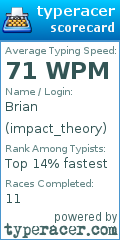 Scorecard for user impact_theory