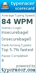 Scorecard for user insecurebagel