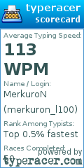 Scorecard for user merkuron_l100