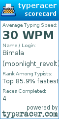 Scorecard for user moonlight_revolt