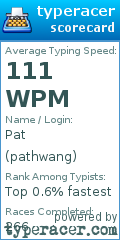 Scorecard for user pathwang
