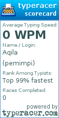 Scorecard for user pemimpi