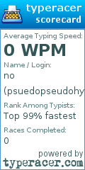 Scorecard for user psuedopseudohypoparathyrodism